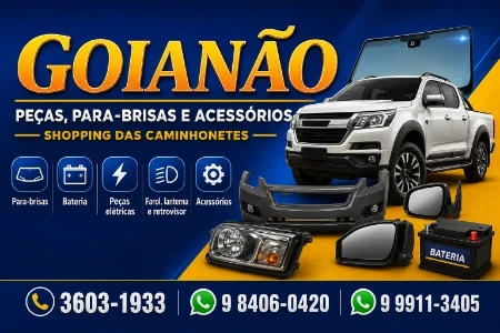 Goianao peças e acessórios parabrisa